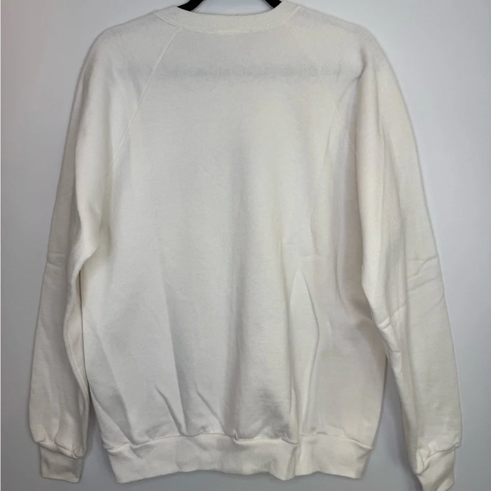 Vintage Ken Done Sweatshirt Mens One Size white Super Grandpa - Picture 7 of 7